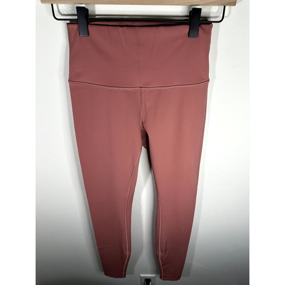 Lululemon Wunder Under Hi-Rise Tight Luxtreme 28" Sz 4 Rose - Picture 4 of 8